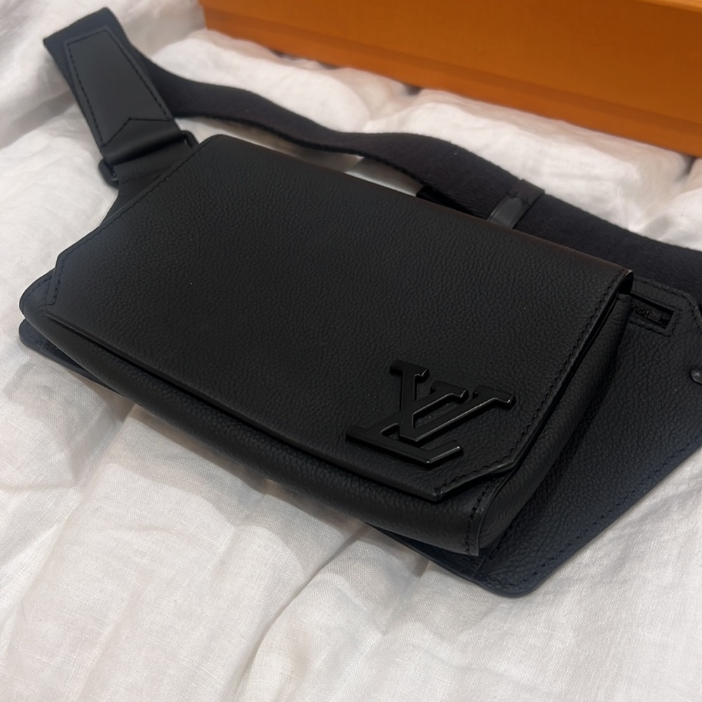 Louis Vuitton Black Belt Bag
